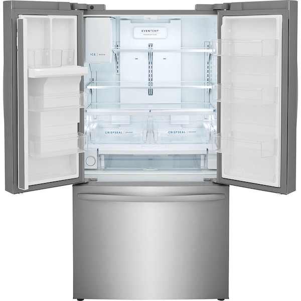 Frigidaire 27.8 Cu. Ft. French Door Refrigerator in Stainless Steel FRFS2823AS - main